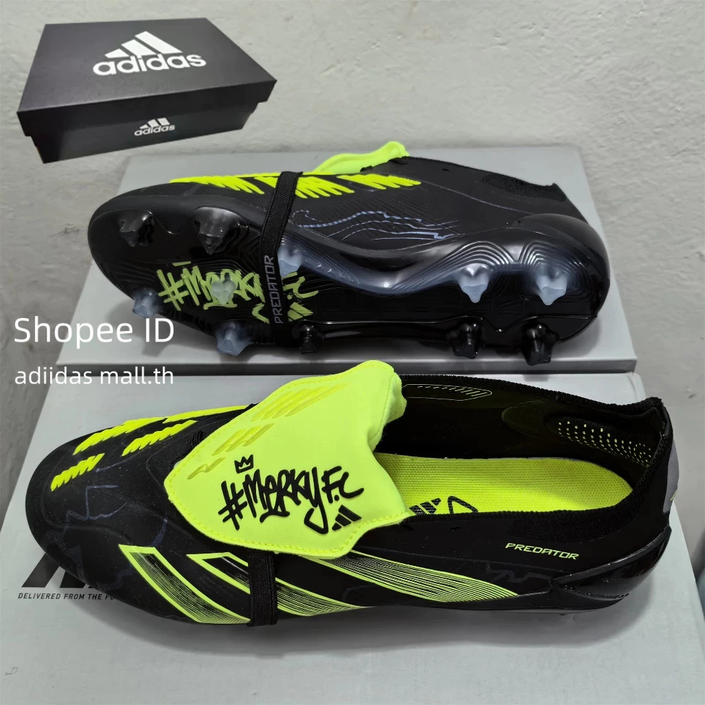 รองเท้าฟุตบอล Predator 30th Anniversary Limited Edition 2024 Elite FG ขนาด:39-45 ส่งฟรี มี COD