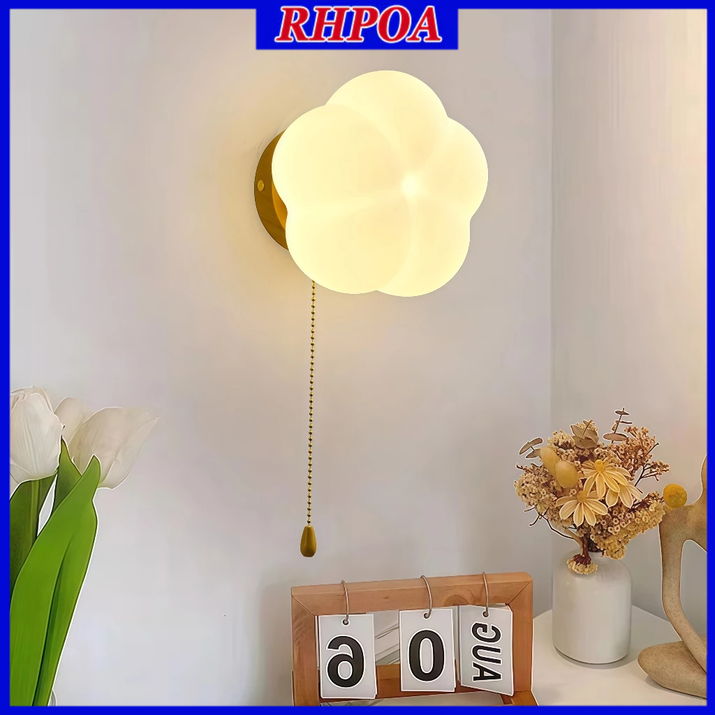 【TH การจัดส่ง】RHPOA LED โคมไฟติดผนัง นํา ติดตั้งง่าย/เปลี่ยนด้วยหลอดไฟ หลอดไฟ G9