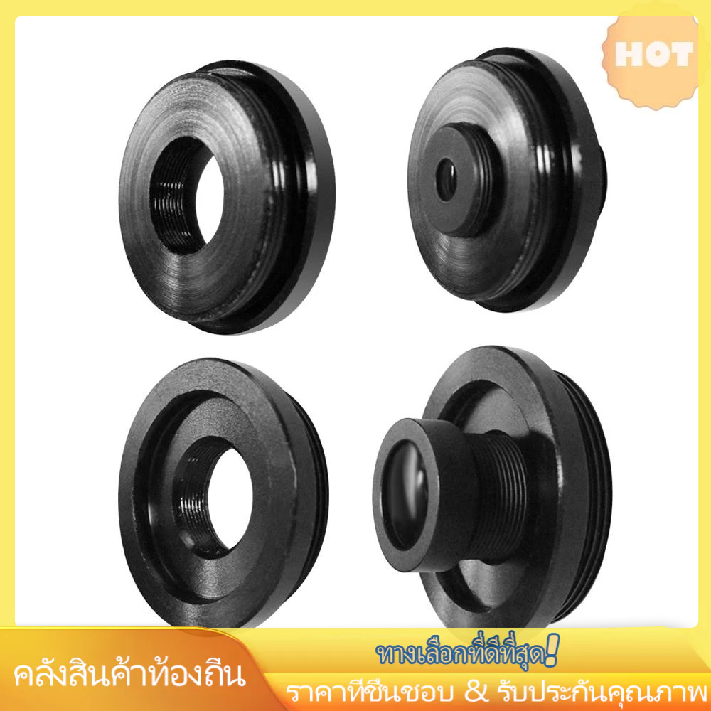[2025 ใหม่] 2 ชิ้น/ล็อตโลหะ M12/C M12/CS เลนส์ Mount Adaptor สังกะสีอัลลอยด์ M12 ถึง CS หรือ C Mount