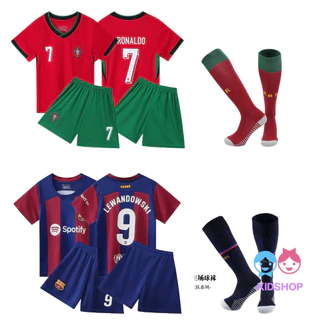 26ชุดฟุตบอลรวมกางเกงขาสั้นชุดสองชิ้นเสื้อเด็กชายหญิง