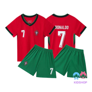 26ชุดฟุตบอลรวมกางเกงขาสั้นชุดสองชิ้นเสื้อเด็กชายหญิง