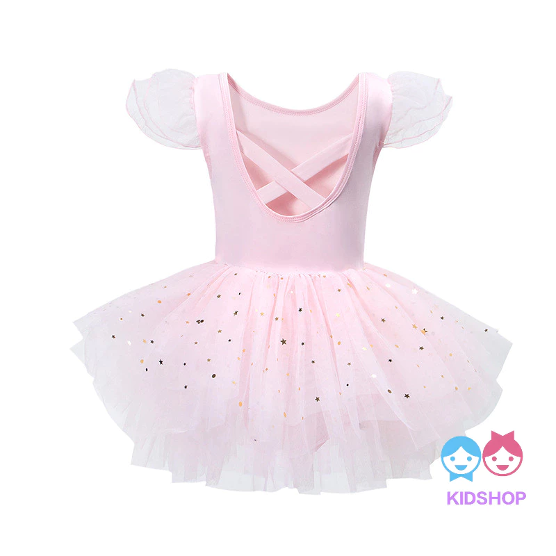 【ไทยสปอต】🇹🇭 จัดส่งทันที ชุดเต้นรําเด็กแขนกุดฝึกเครื่องแต่งกายบอดี้สูทเด็กหญิงบัลเล่ต์ กระโปรงชั้นใน thumbnail 5