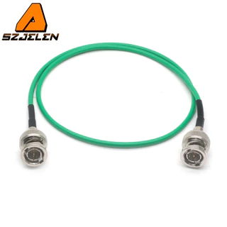 สายสัญญาณวิดีโอ SDI นุ่มพิเศษ สาย SDI จอภาพ Elbow BNC เป็น BNC ผมเปีย SDI สายโคแอกเซียล RF