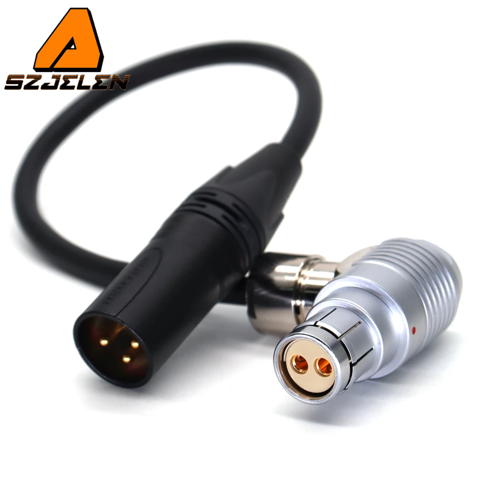 สายไฟ DTAP/XLR 3Pin/4Pin to Fischer 105 2Pin หญิงสําหรับ ARRI Alexa LF XT SXT SR3 435 535 235