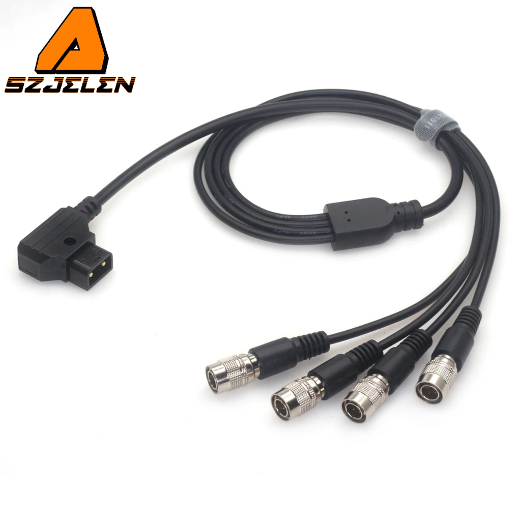 สายไฟ DTAP/XLR 4Pin/DC2.5 หญิง Hirose 4Pin สําหรับอุปกรณ์เสียง 688 788T, ซูม F4/F8