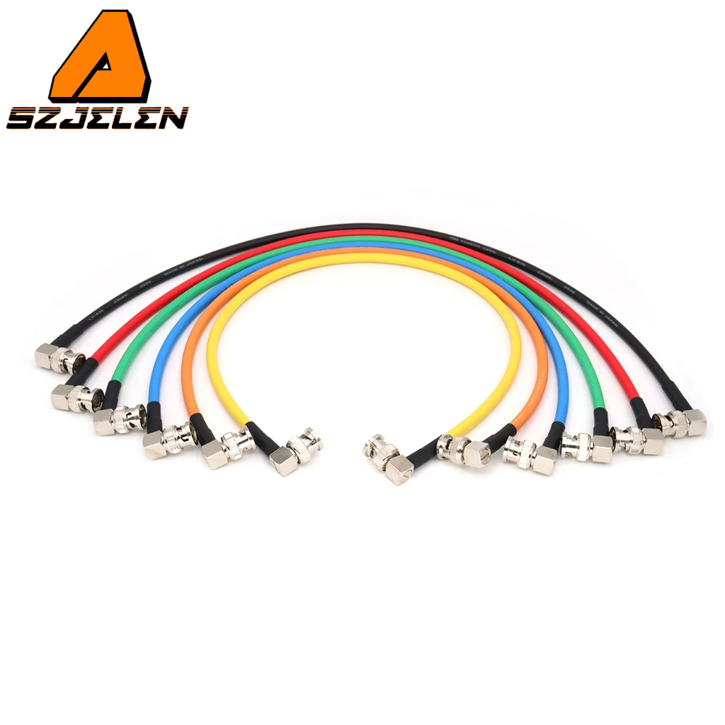 ข้อศอก BNC-Elbow BNC HD SDI Video สายโคแอกเชียล 75OHM สายโคแอกเชียล CANARE LV-61S สายวิดีโอ 12G