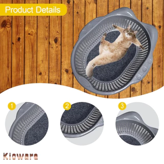 Kloware ที่นอนแมว Furntiure Protector Comfort Cat Lounger ตะกร้าสัตว์เลี้ยงลูกสุนัขสุนัขขนาดเล็ก