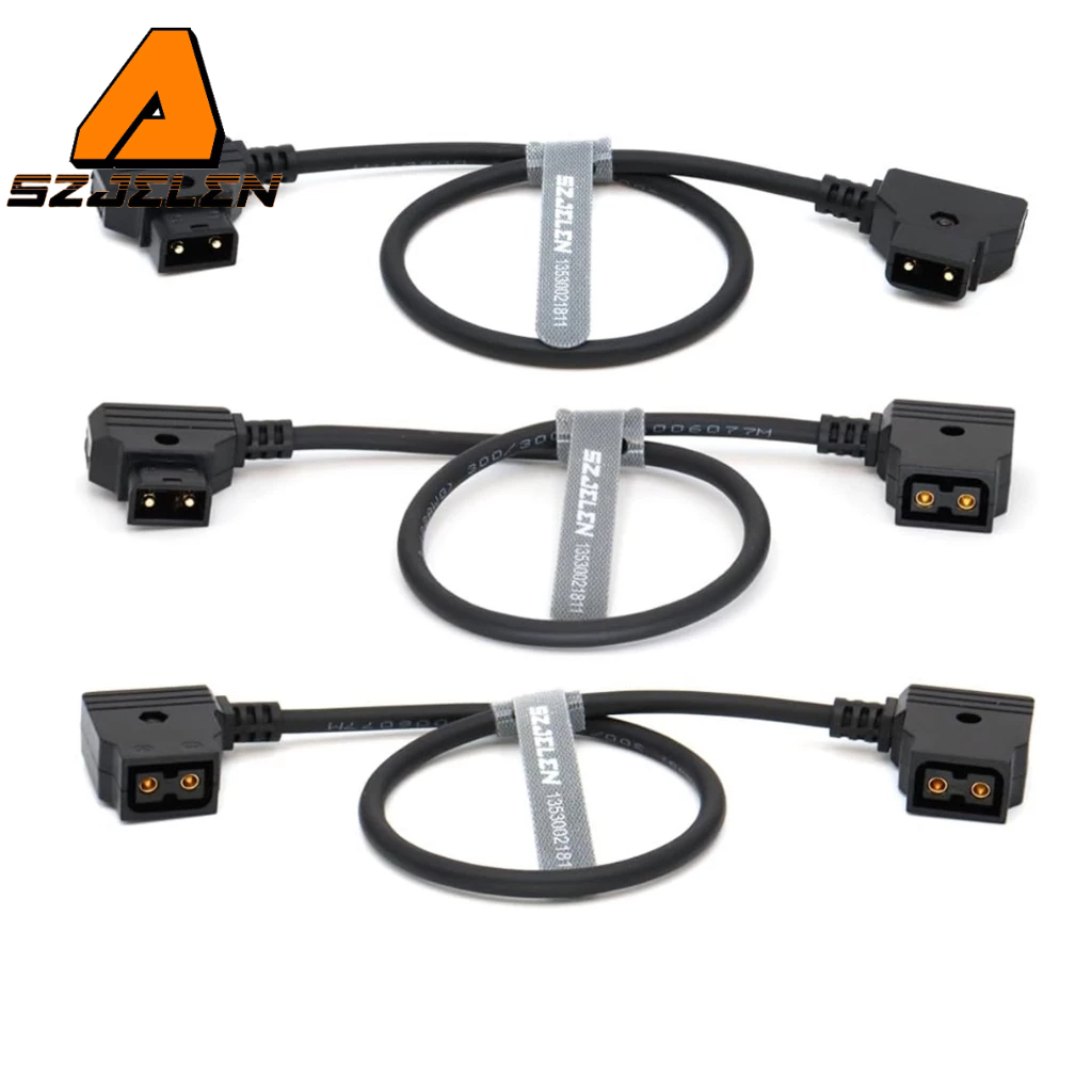 สายขยายพาวเวอร์ D-tap ตัวผู้/ตัวเมีย ต่อตัวผู้/ตัวเมีย สายไฟแบตเตอรี่ V-Mount Gold Mount สำหรับกล้อง ARRI RED อุปกรณ์ถ่ายทำภาพยนตร์