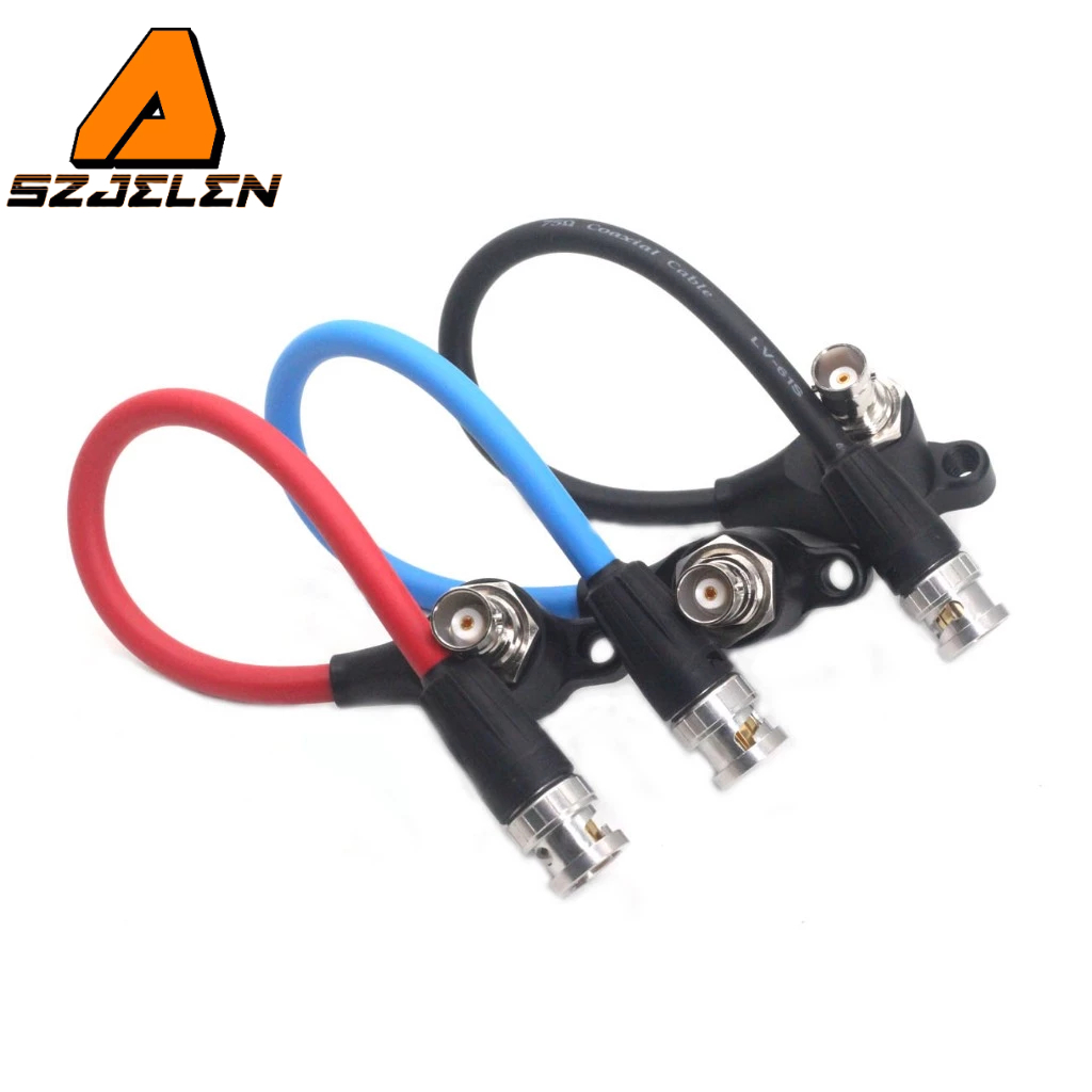 SDI Protector Cable, 12G SDI ป้องกันกระแสแยก CANARE LV-61S 75OHM สําหรับ ARRI Alexa mini, กล้องสีแดง Komodo