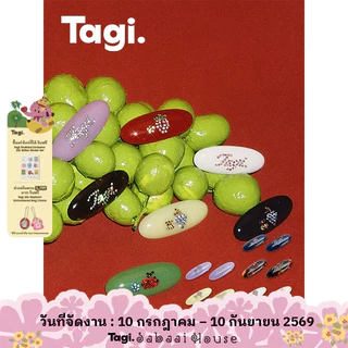 Tagi. Put-Put Fruit Acetic Acid Hairpin Vintage Inlaid Colorful Bangs Clip กิ๊บผลไม้รสเปรี้ยว
