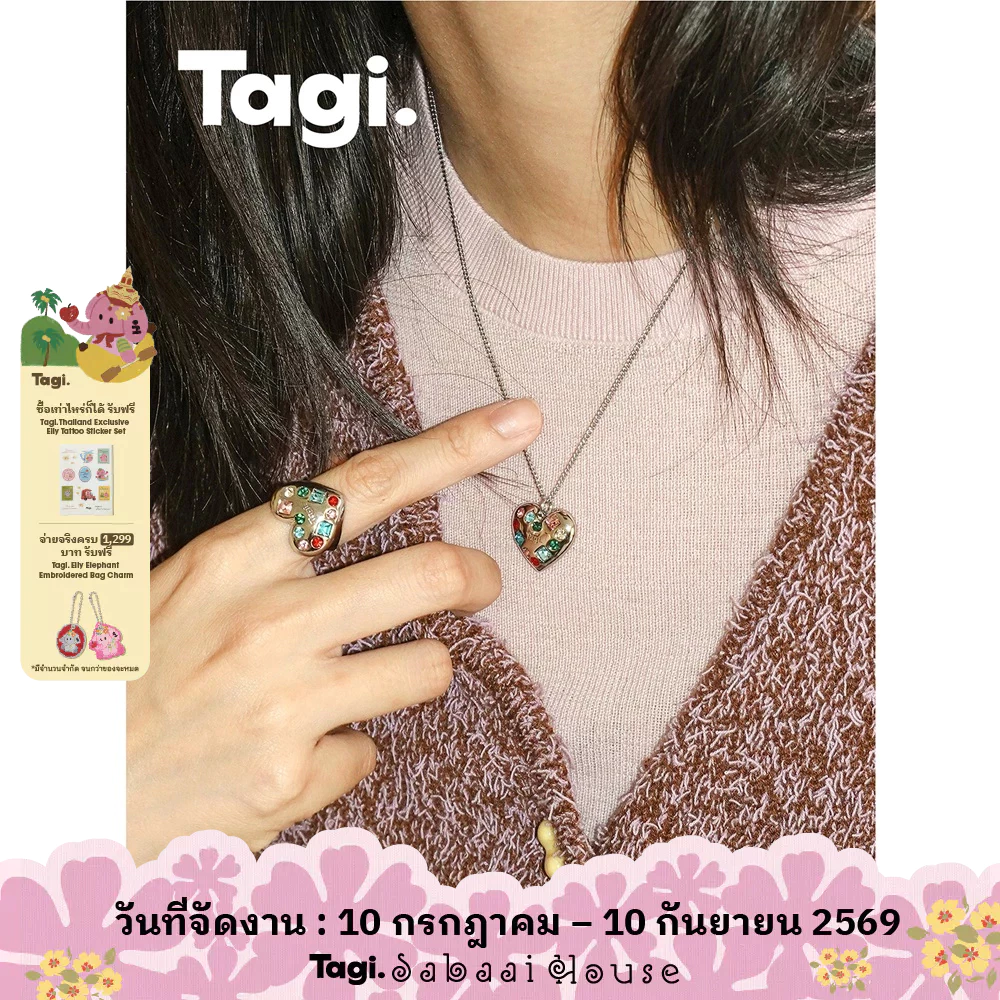 Tagi. Imagine Love Necklace สร้อยคอผู้หญิง