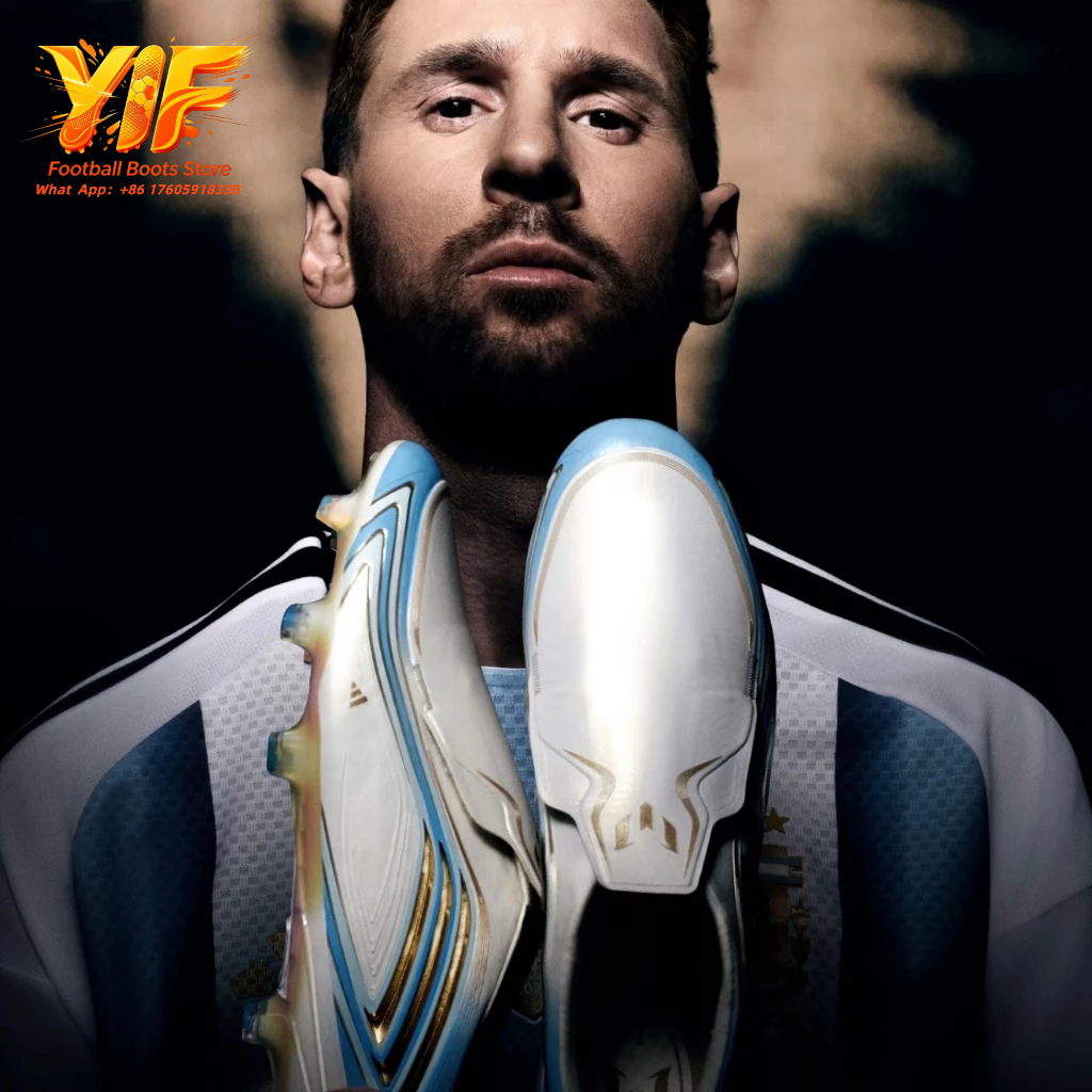 F50 Hyperfast El lltimo Tango Elite FG 39-45 รองเท้าฟุตบอลถักกลางแจ้งสําหรับผู้ชายรองเท้าฟุตบอลกันลื่นและทนต่อการสึกหรอ