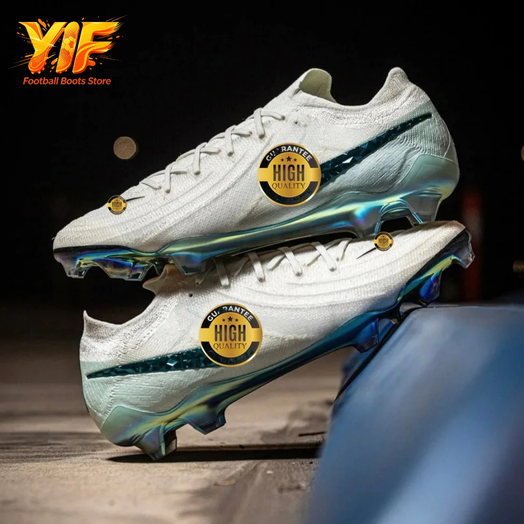 รองเท้าสตั๊ด รองเท้าฟุตบอล Phantom GX II Luna Elite FG รองเท้าฟุตบอลถักผู้ชาย Size:39-45