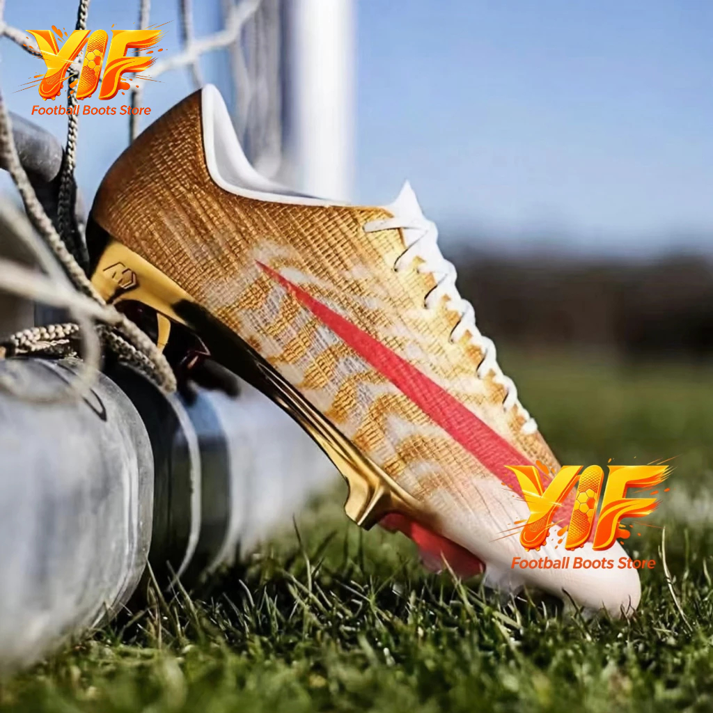 YIF Mercurial Superfly 11 CR7 Gold Scorpion ขนาด:35-45 รองเท้าฟุตบอลขนาด:35/36/37/38.5/39/40.5/41/42