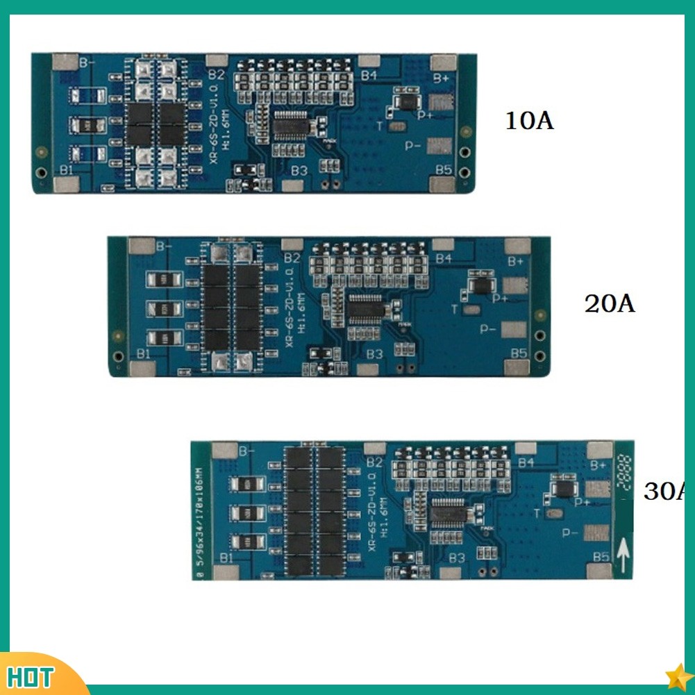 JELLDOG 6S 24V 10A 20A 30A Balance Board Battery Charge for Pr