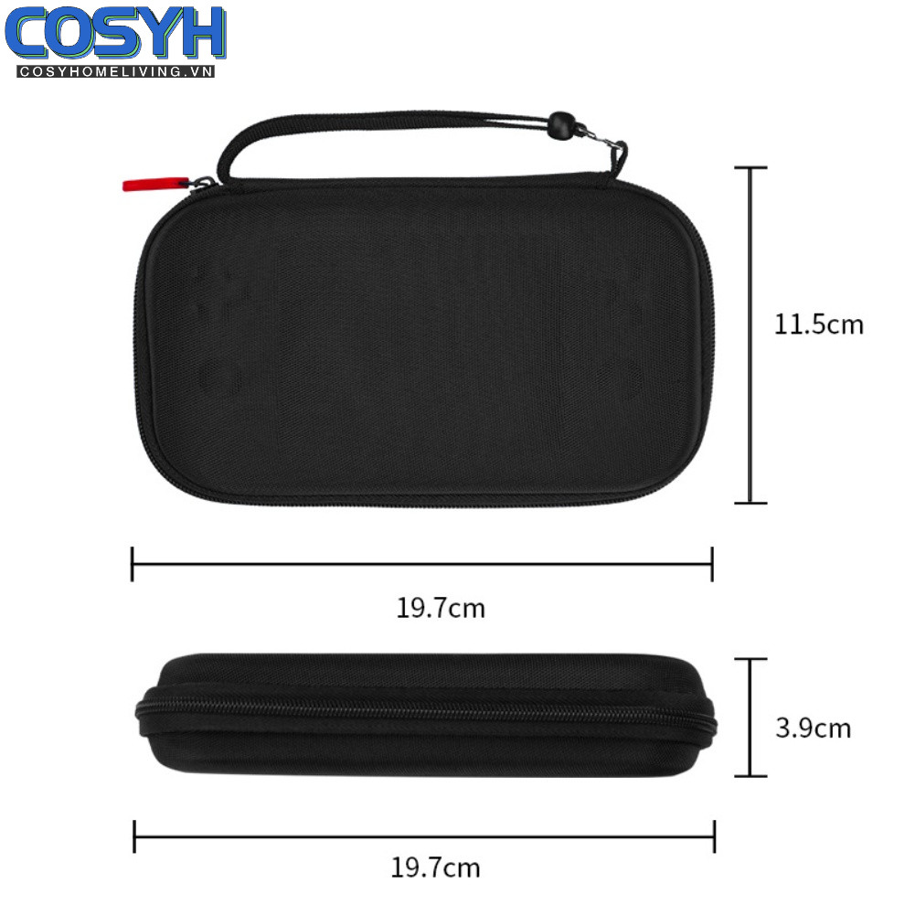 [THEBEST] กระเป๋าเก็บของแบบพกพาสําหรับ Anbernic RG477M Oxford Cloth Protection