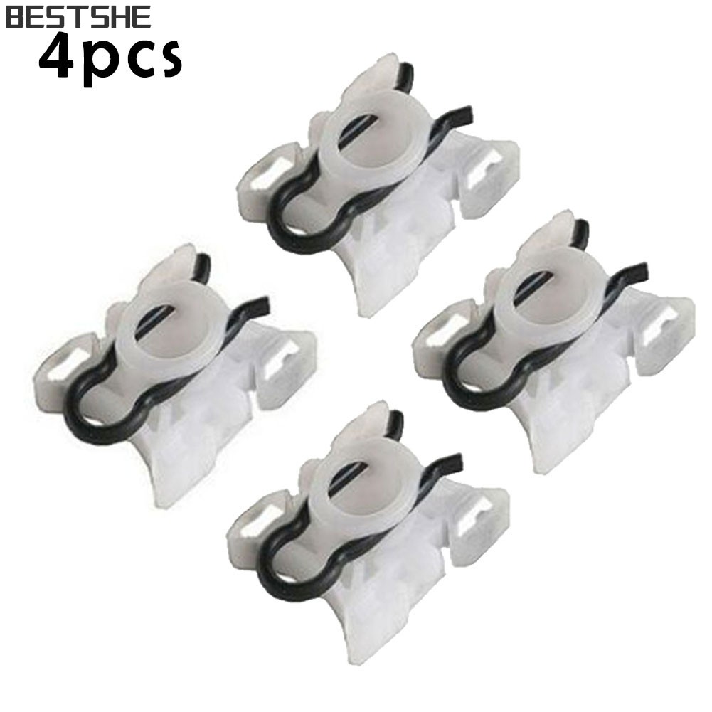 [bestshe] คลิปนําทางเลื่อนตัวควบคุม 4 ชิ้นสําหรับ BMW E32 E34 E36 E85 E92 Z3 Z4