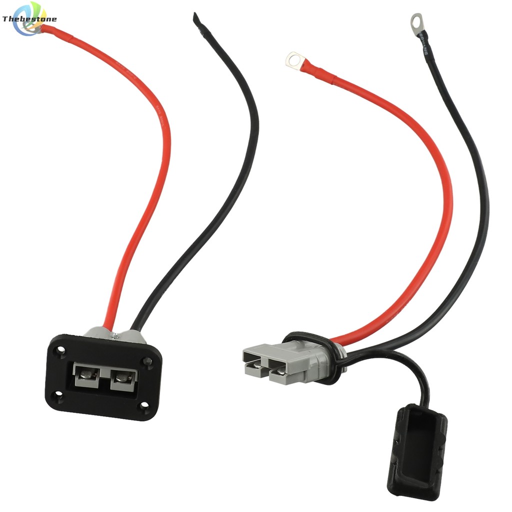 [ดีที่สุด] 50A สําหรับ Anderson Connector แบตเตอรี่ Quick Connector 8AWG สายไฟเชื่อมต่อ