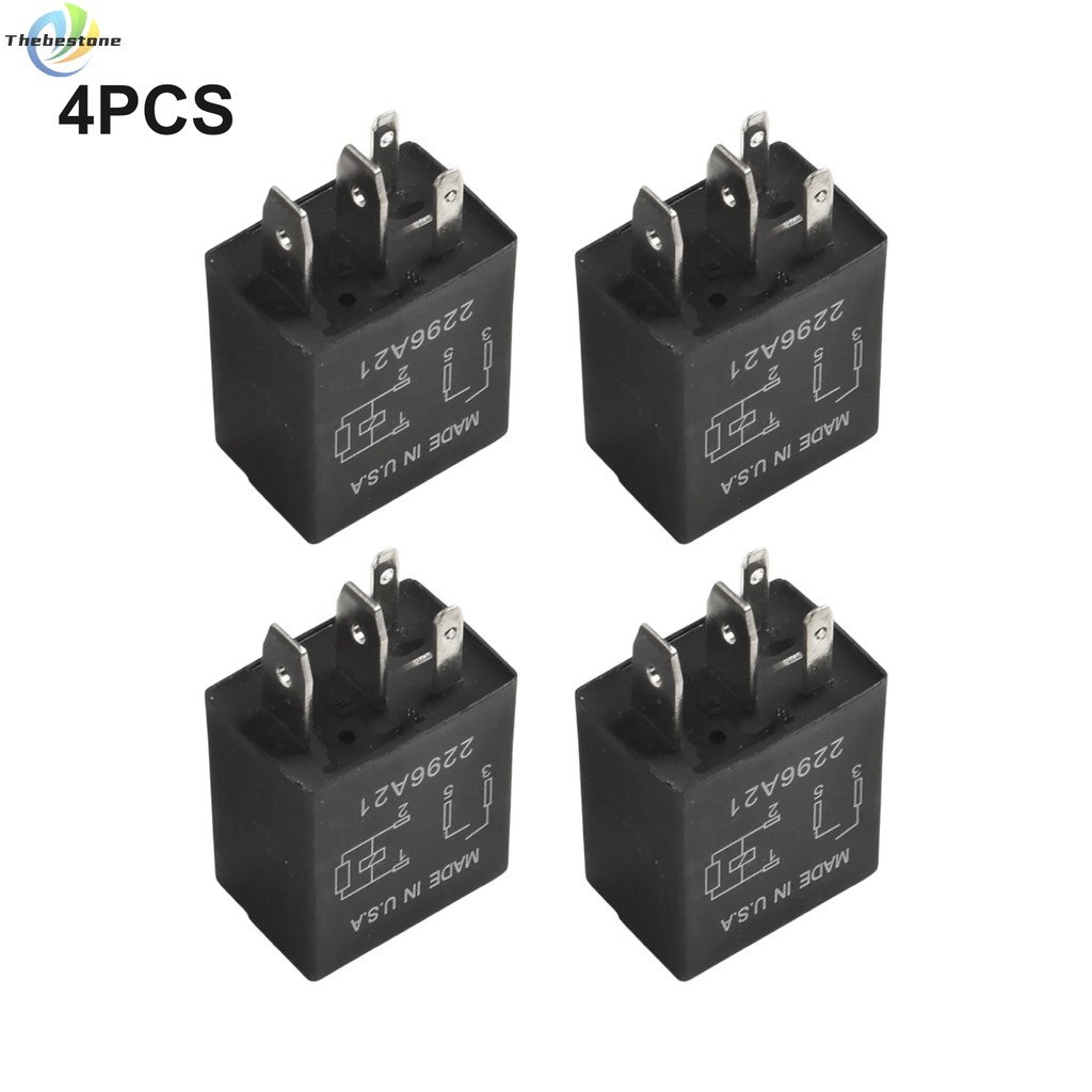 [Thebest] ลดล้างสต๊อก 4x Power Relay ยานยนต์ 4Pin 8T2T-14B192-AA 12VDC สําหรับเลือกสําหรับรถยนต์ For