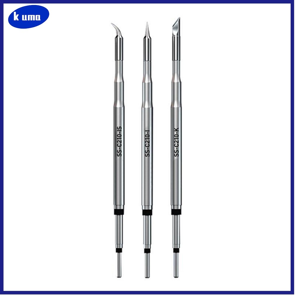 GJ-xk C210 หัวแร้ง C210-I/IS/K ปลายหัวแร้งสําหรับเชื่อมสําหรับ JBC C210 T12