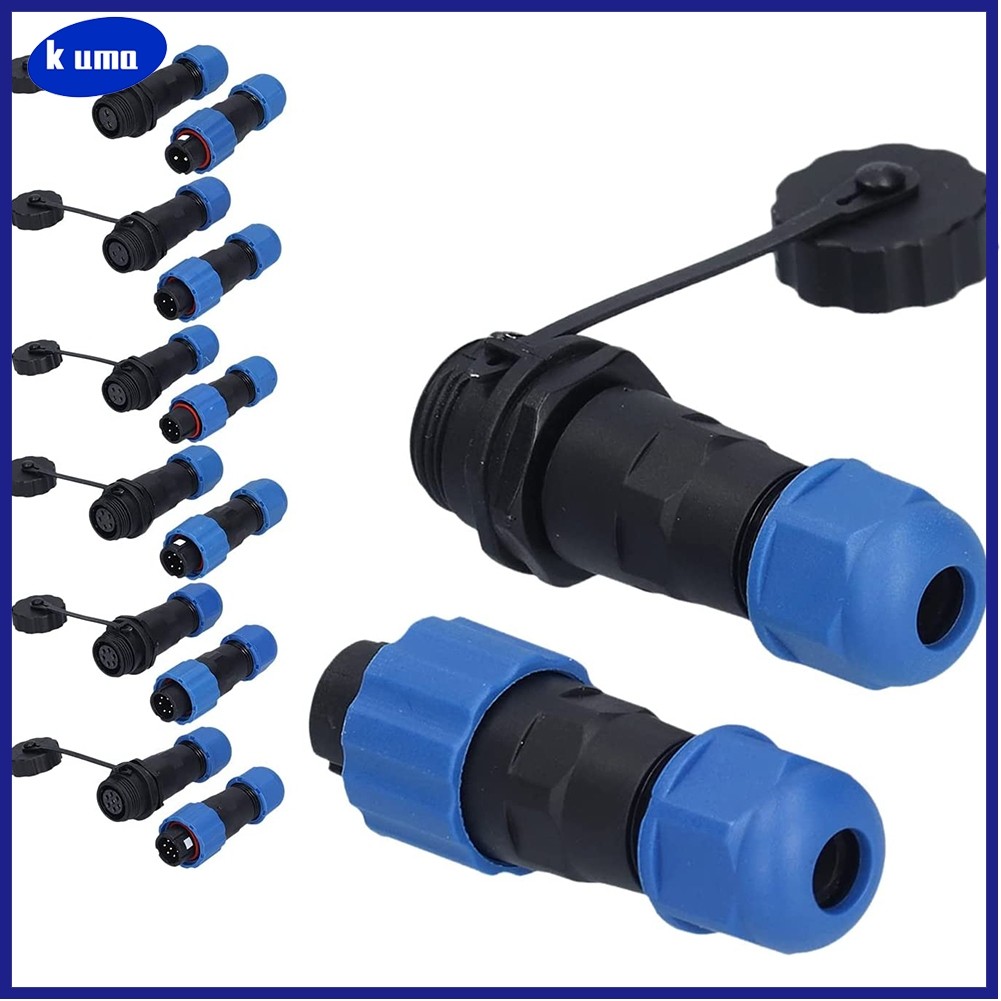 GJ-xk SP13 IP68 กันน้ํา 2,3,4,5,6,7 pin และ Socket Inline Connector Aviation