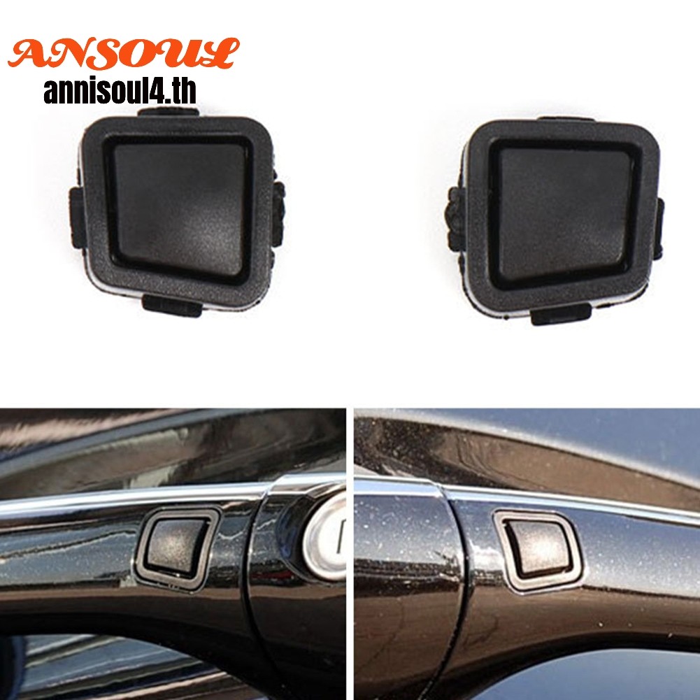 2X Keyless-Go มือจับประตูปุ่ม Fit สําหรับ Mercedes-Benz W211 C209 W219 W251