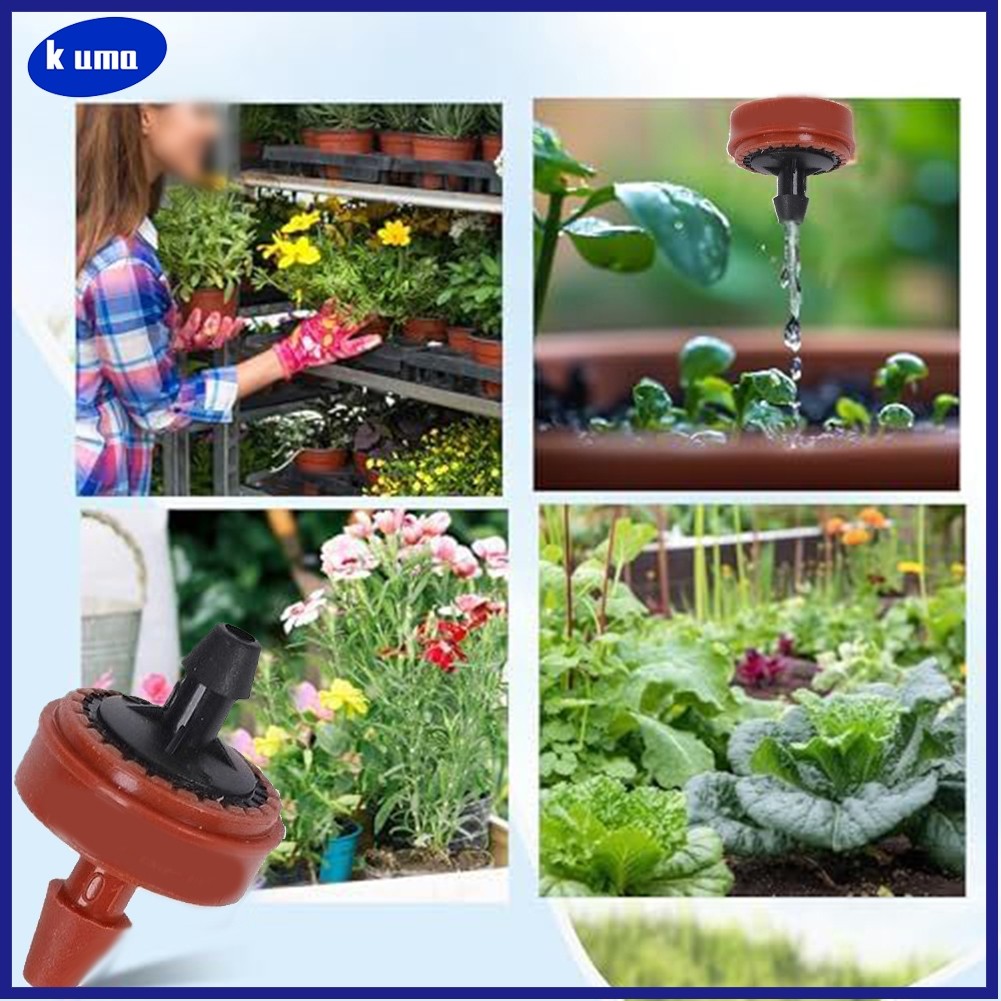 kuma-xk 50PC Garden Drip Irreeders - Consistent Flow & Easy Setup!