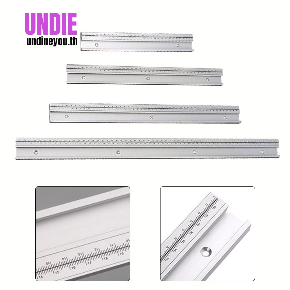 อลูมิเนียมอัลลอยด์ 45 ประเภท T-Track พร้อมสล็อตขนาด Miter Track 30-60 ซม.โต๊ะ DIY