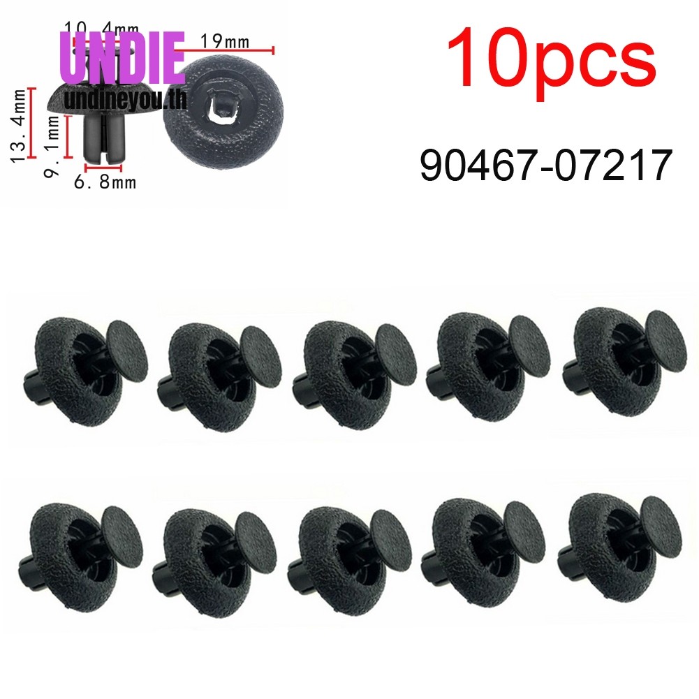 10x สําหรับ LEXUS LS460 LS460L RX350 RX450H ฝาครอบเครื่องยนต์คลิปหม้อน้ํา