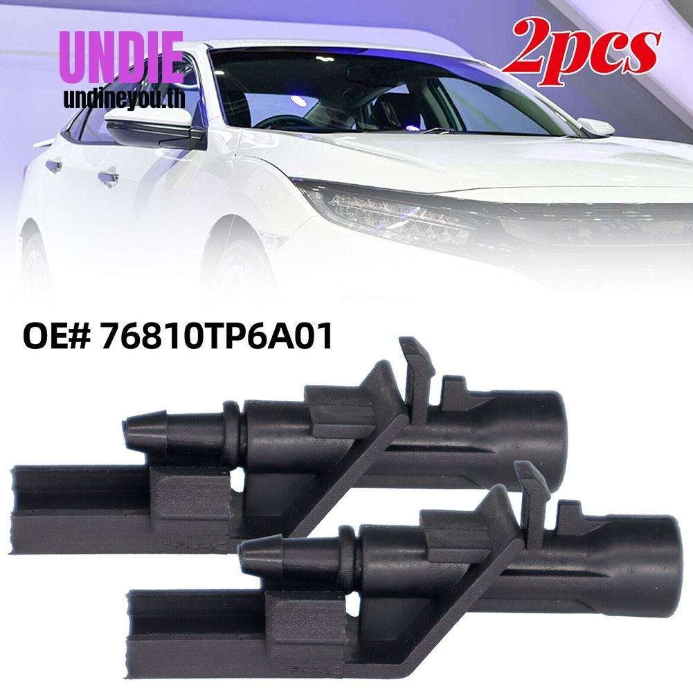 2x เครื่องซักผ้ากระจกหน้ารถ Jet สําหรับ Honda สําหรับ Accord สําหรับ CR-V Crosstour HR-V