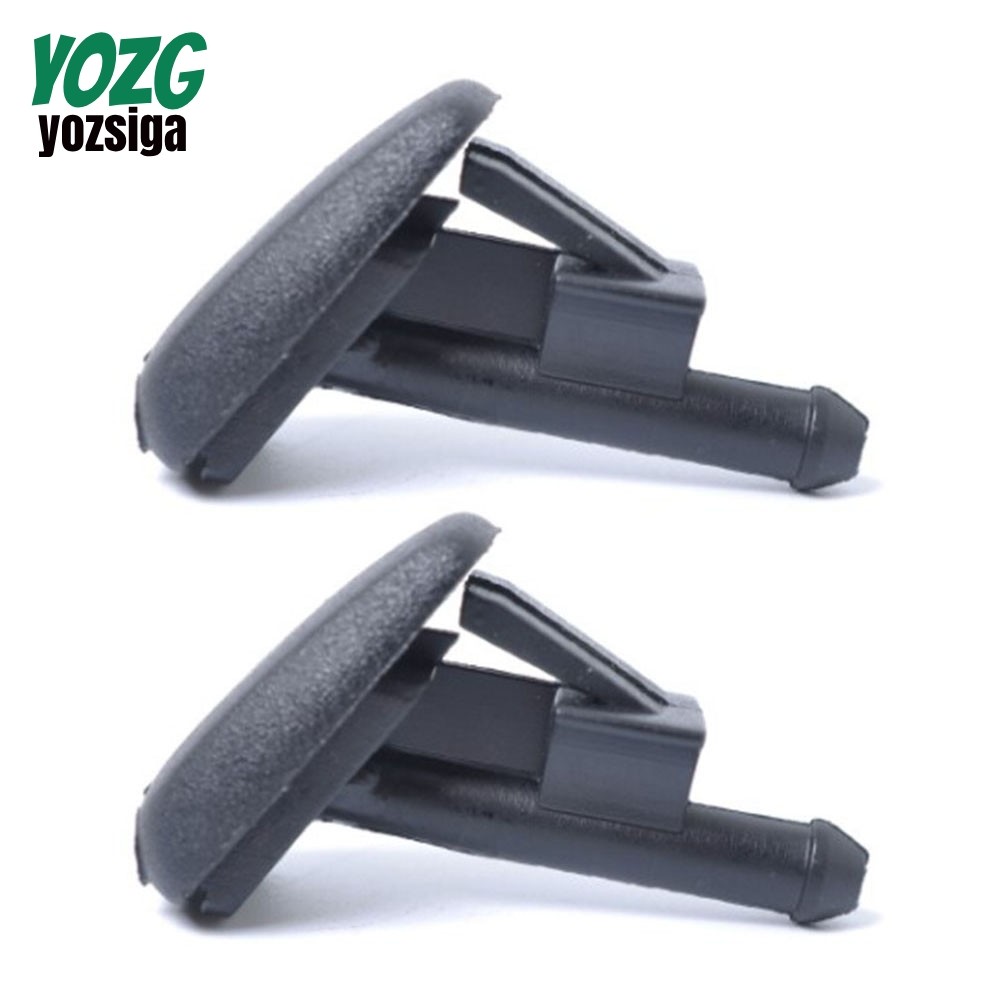 2x เครื่องซักผ้ากระจกหน้ารถหัวฉีดสเปรย์สําหรับ BMW 318i 320i 325i 328i M3 E36 Z3 3 Series