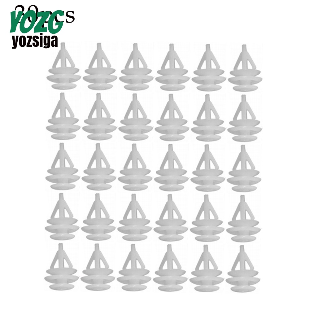 สําหรับ Honda สําหรับ Acura 91566-SP0-003 ประตู Trim แผงปกหลังคลิป 30 ชิ้น