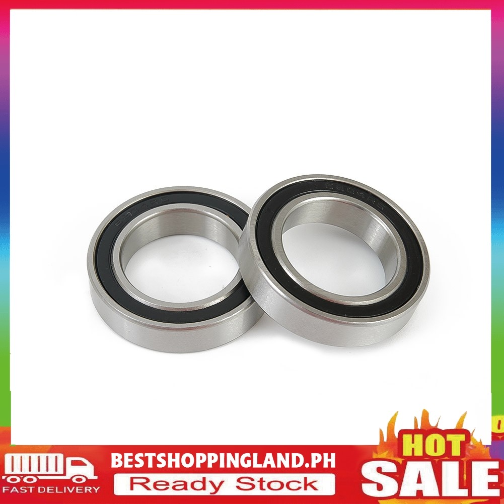 [BESTSHOPPUNG] 2 ชิ้นจักรยานจักรยานบางส่วนแบริ่งคุณภาพสูง 61804/6804-2RS 20x32x7mm
