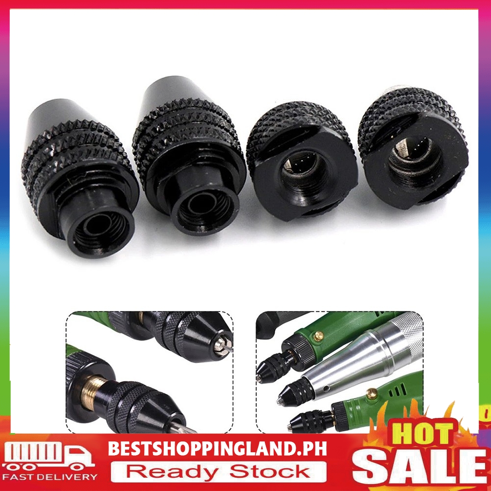 [BESTSHOPPUNG] 0.3-3.4mm Mini Multi Chuck Keyless Quick Change Three-Jaw เจาะ Chuck M7 M8x0.75