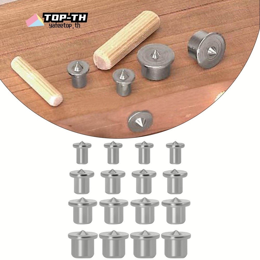 Dowel Centre Point Pin Set Wood Timber Marker Hole Tenon Center Set 6/8/10/12mm
