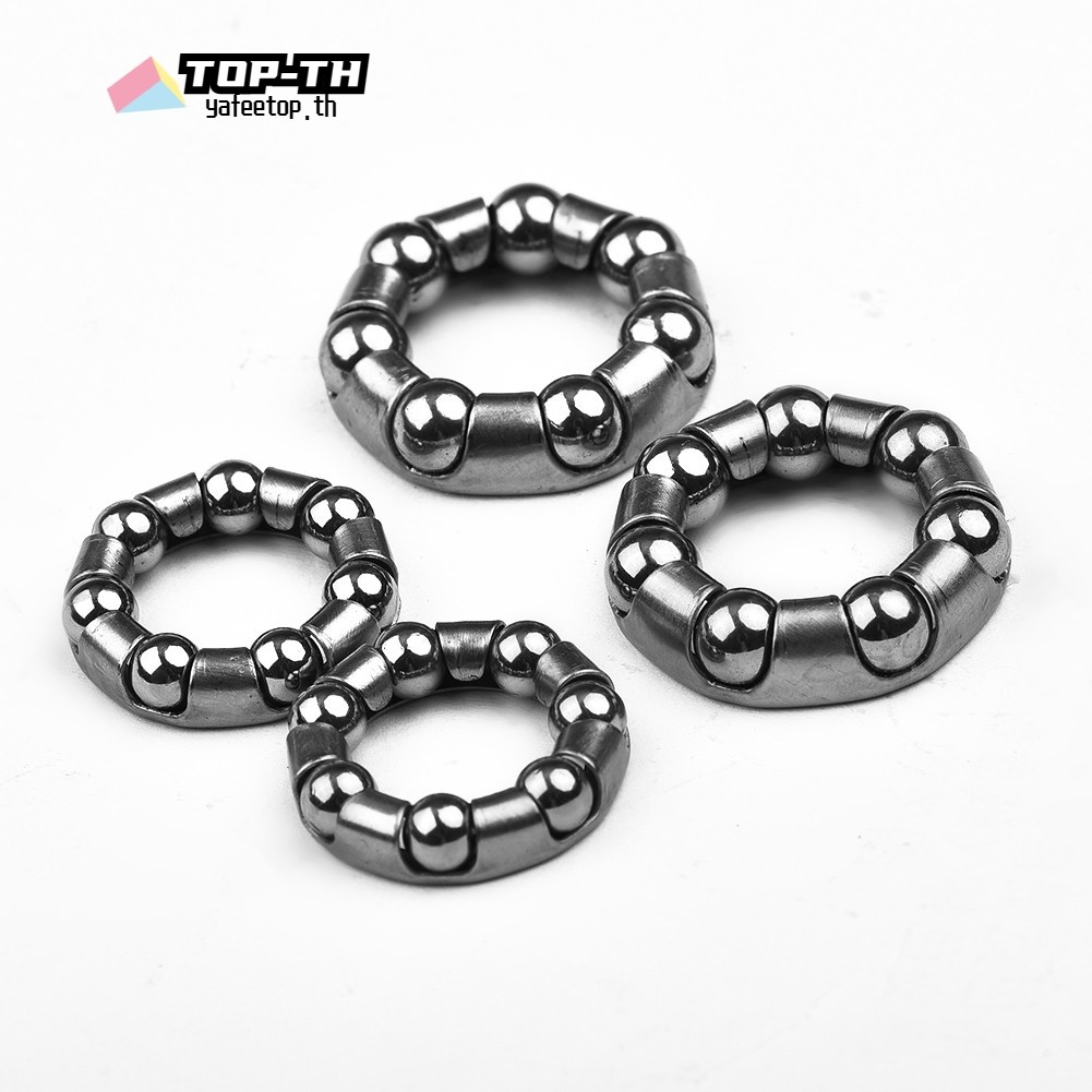 Bike Bicycle Full set Wheel Hub Bearings 3/16" และ 1/4" - หน้าและหลัง (คู่)