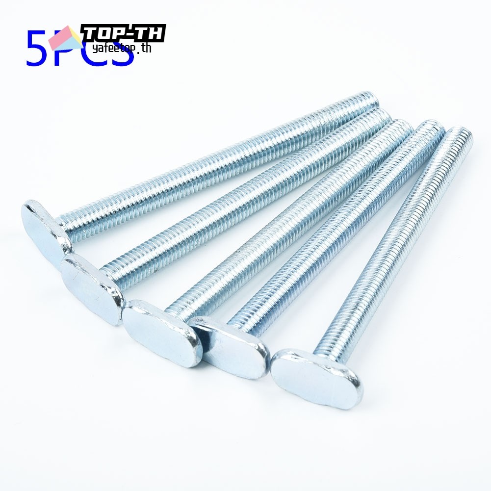 5 ชิ้น M8 T สกรูน็อตสําหรับ 19X9.5 มิลลิเมตร T-Track T-Slot Miter Track Jig ตารางเลื่อย