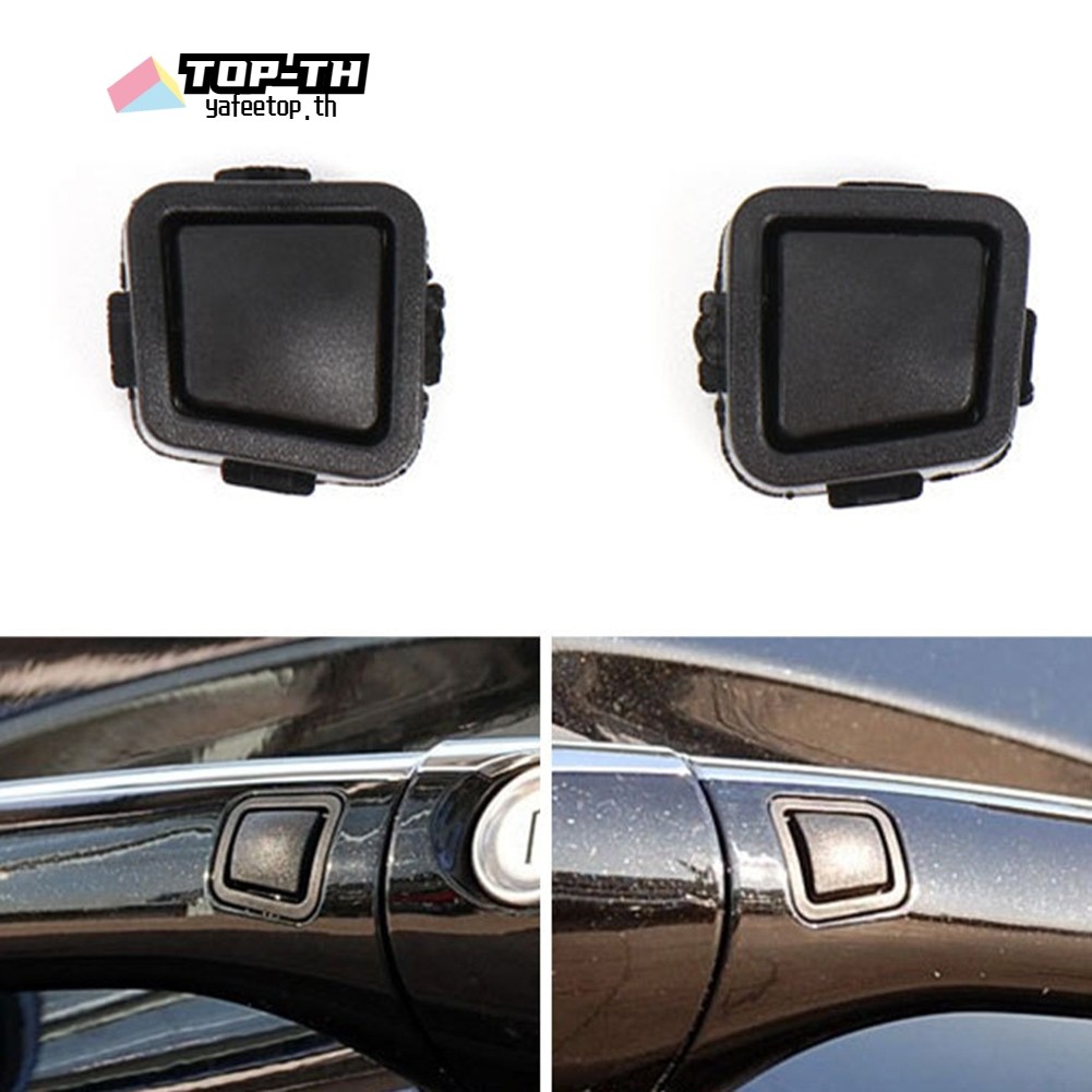 2X Keyless-Go มือจับประตูปุ่ม Fit สําหรับ Mercedes-Benz W211 C209 W219 W251