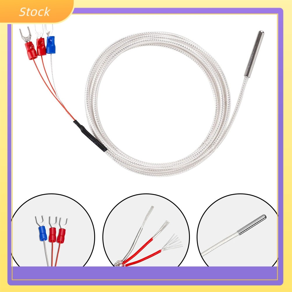 ELECTROSTORE Pt100 Temperature Sensor Probe,คราบกันน้ํา