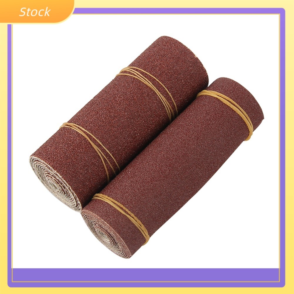 ELECTROSTORE 1Roll 1M 80-600 Grit Emery Cloth Roll Polishing