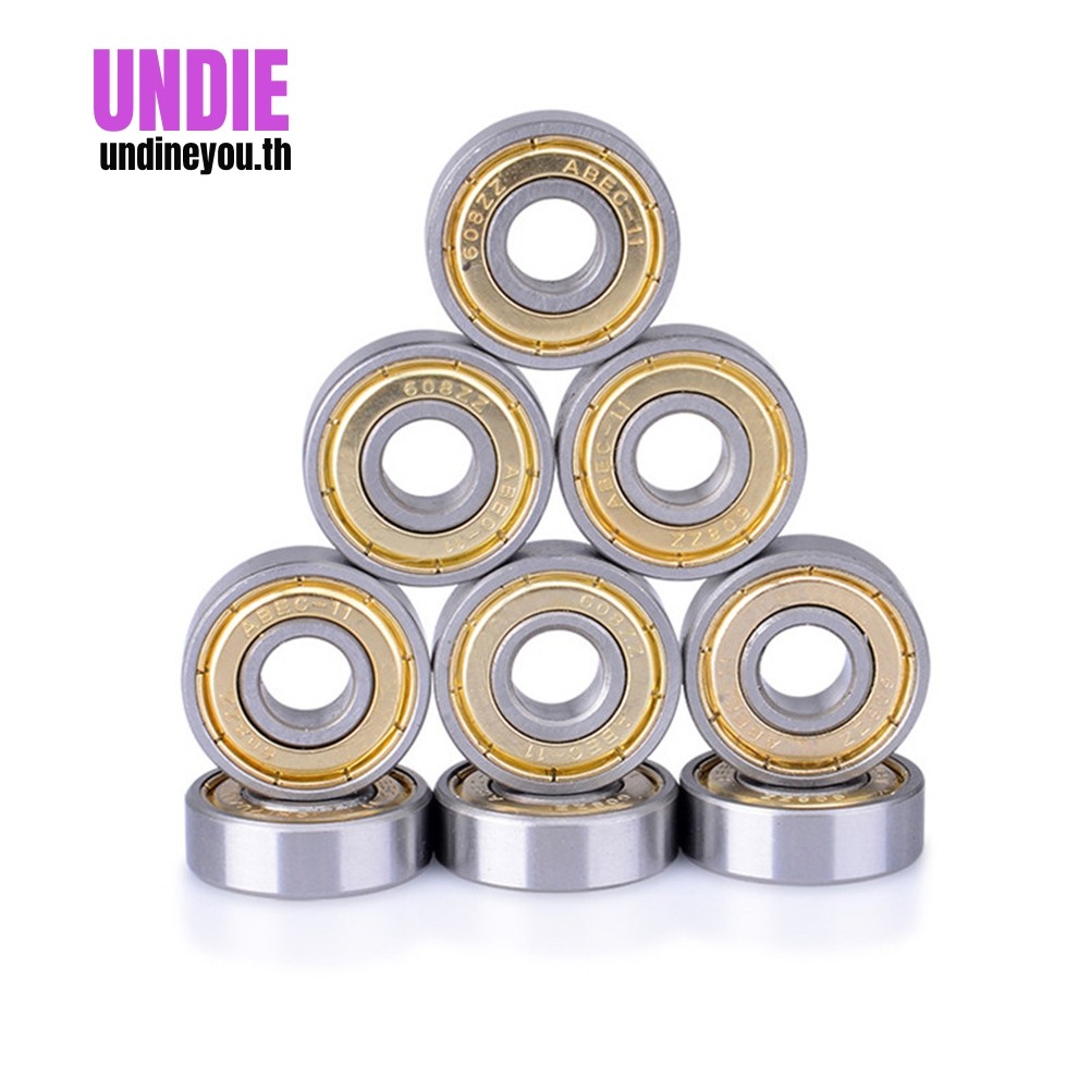 แบริ่งสแตนเลส 608ZZ (ABEC-11) สำหรับล้อสเก็ตบอร์ดและโรลเลอร์สโคเตอร์