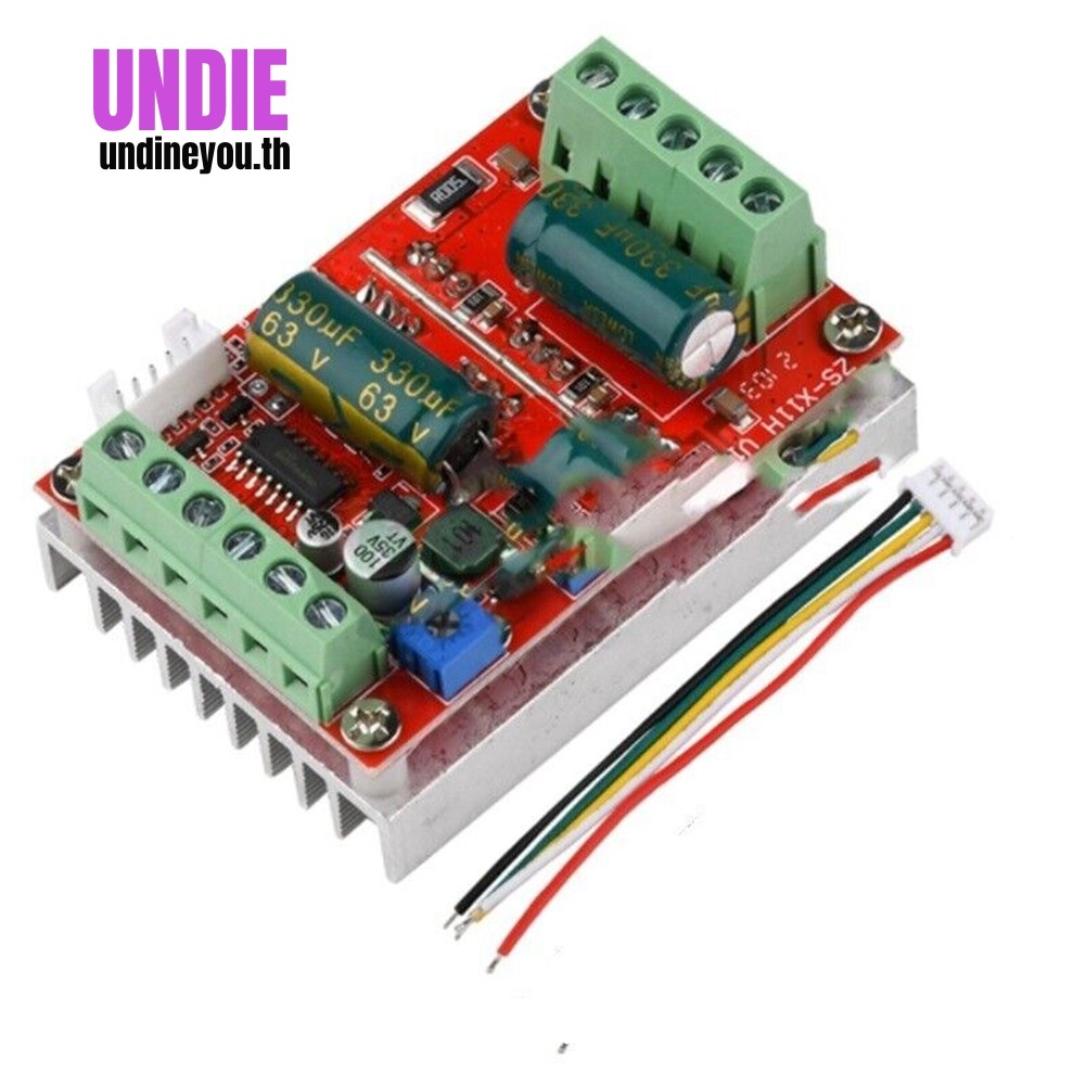 DC 12/24/48V-BLDC 6-60V 400W/3 เฟส-Brushless-Motor-Controller Driver-Board