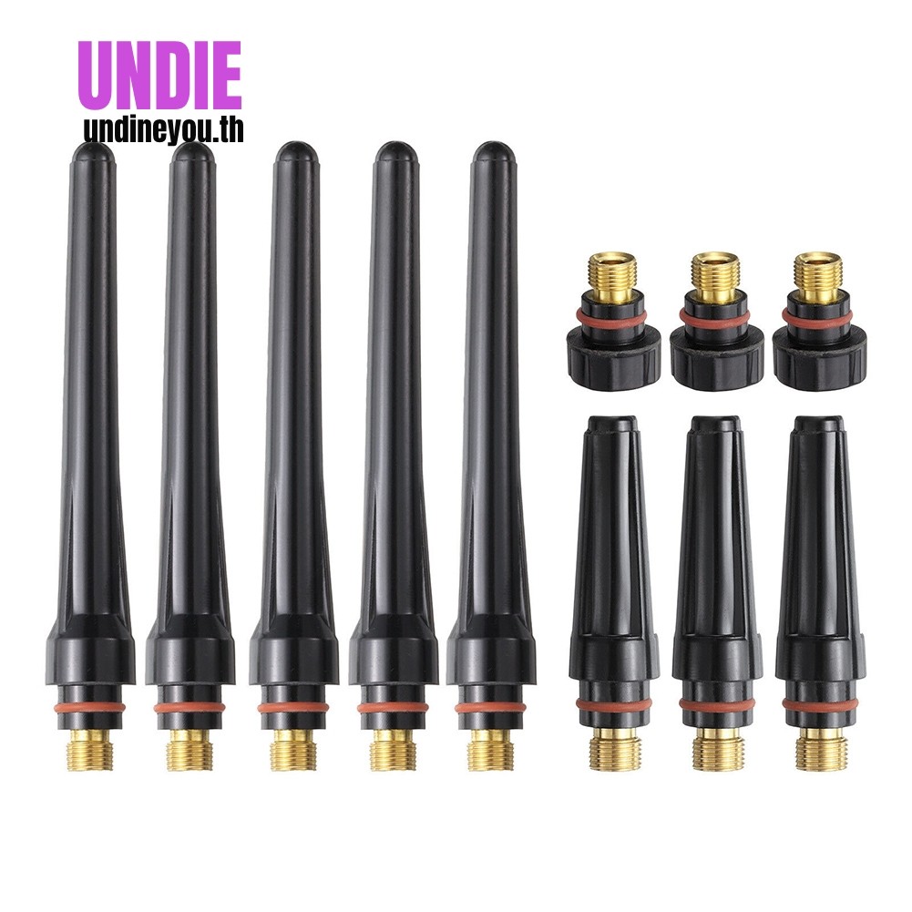11 ชิ้นสําหรับ TIG หมวกด้านหลัง 57Y02 57Y03 57Y04 Fit ไฟฉายเชื่อม WP-17 WP-18 WP-26
