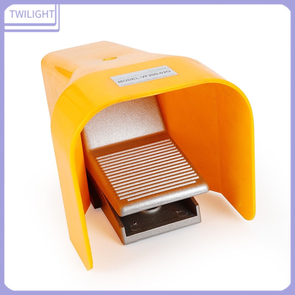 <TWILIGHT> 4F210-08G นิวเมติกเท้าเหยียบวาล์ว 5 ทาง 2 ตําแหน่ง 1/4 "Nptf สี่ช่อง