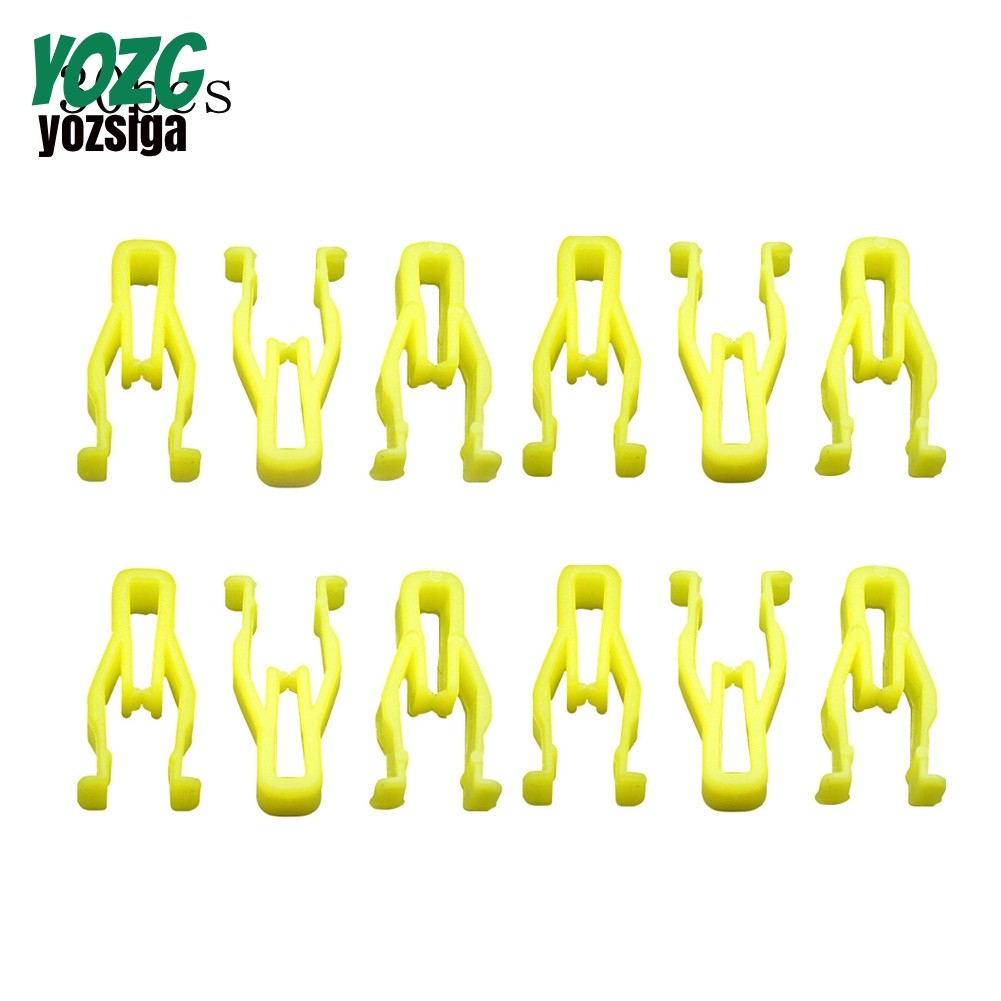 30x พลาสติกไนลอนสวิทช์ Bezel คลิปสําหรับ Toyota สําหรับ 4Runner สําหรับ Lexus 90467-10203