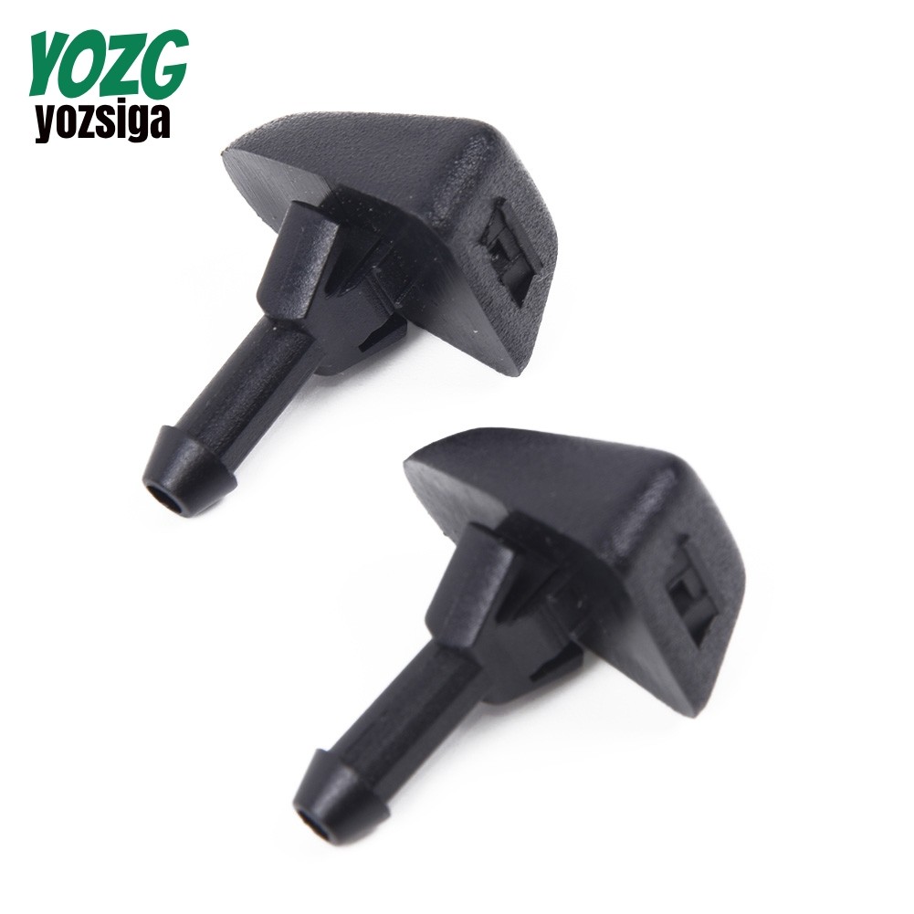 2xWindshield เครื่องซักผ้า Wiper หัวฉีดน้ํา Jet สําหรับ Volvo S80 C70 XC90 30655605