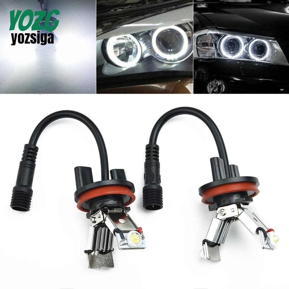 1 คู่ H8 Angel Eyes สําหรับสําหรับ BMW E87 E82 E90 E93 E70 E71 Z4 E92 X3
