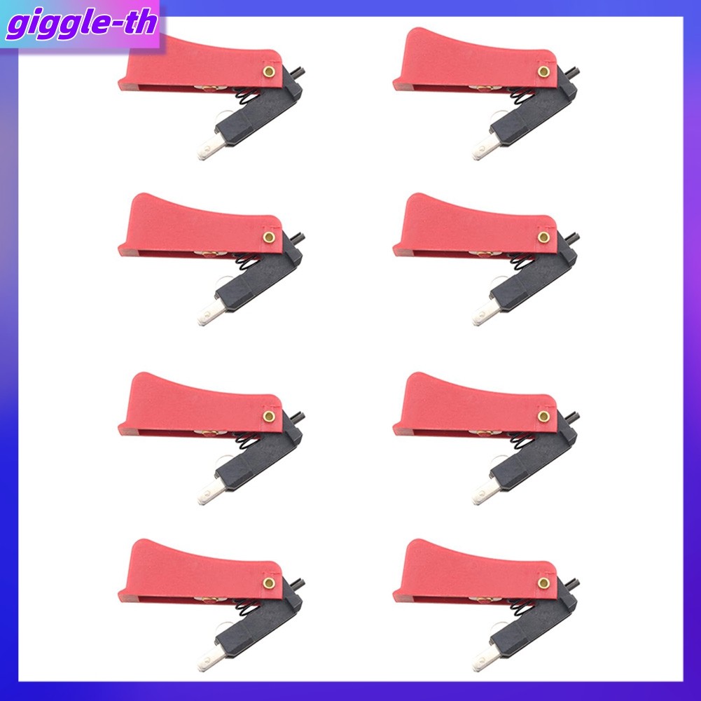 8PCS Trigger Switch ไฟฉายเชื่อมสวิตช์ทริกเกอร์สําหรับไฟฉายเชื่อม MIG สําหรับ 15AK