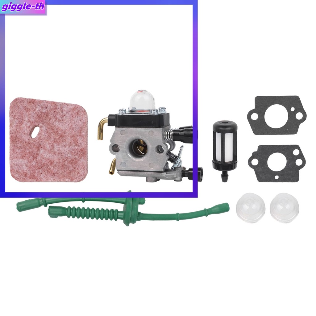 ชุดคาร์บูเรเตอร์สําหรับ FS55 สําหรับ FS55R สําหรับ FS55RC สําหรับ FS38 สําหรับ KM55 พร้อมปะเก็น