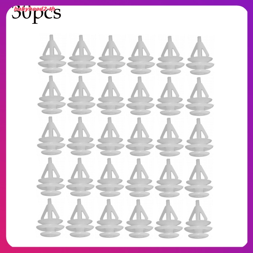 สําหรับ Acura 91566-SP0-003 ประตู Trim แผงปกหลังคลิป 30 ชิ้น